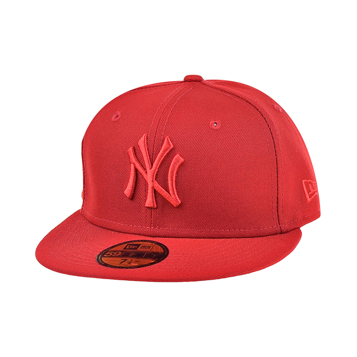 Men's New York Yankees New Era White/Red Undervisor 59FIFTY Fitted Hat