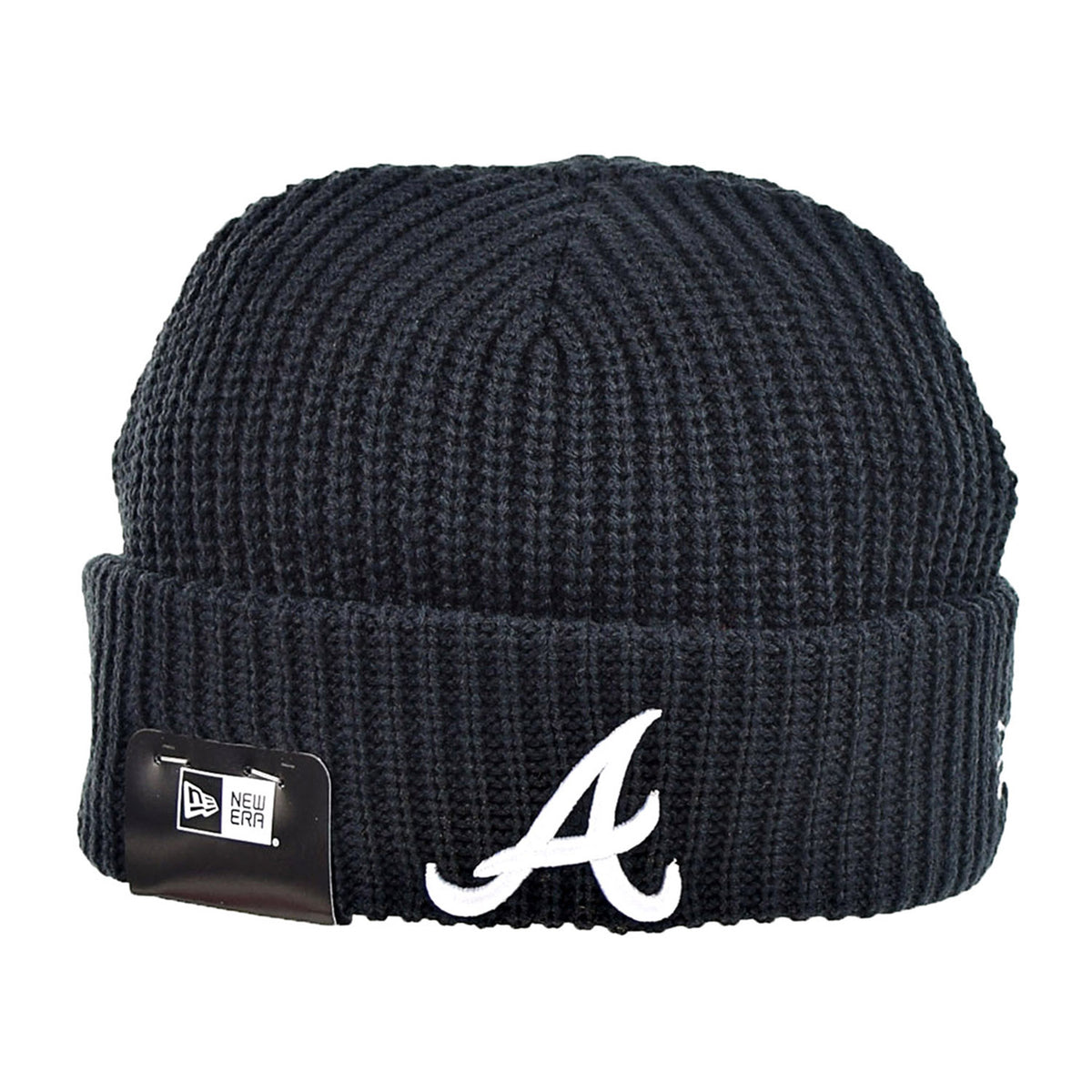 Men's Fanatics Branded Navy Atlanta Braves Waffle Cuffed Knit Hat