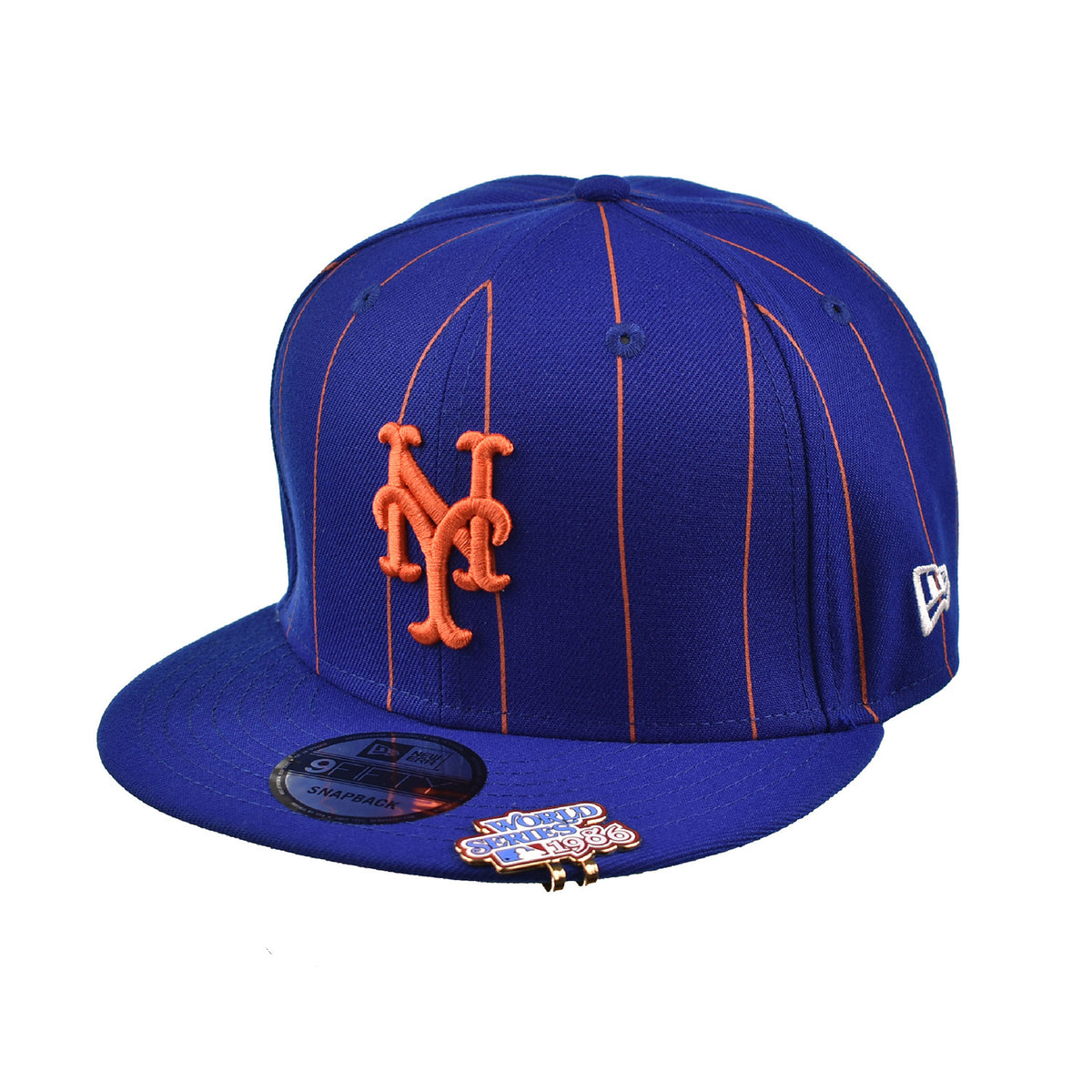 Men's New Era New York Mets Vintage Pinstripe 9FIFTY Snapback