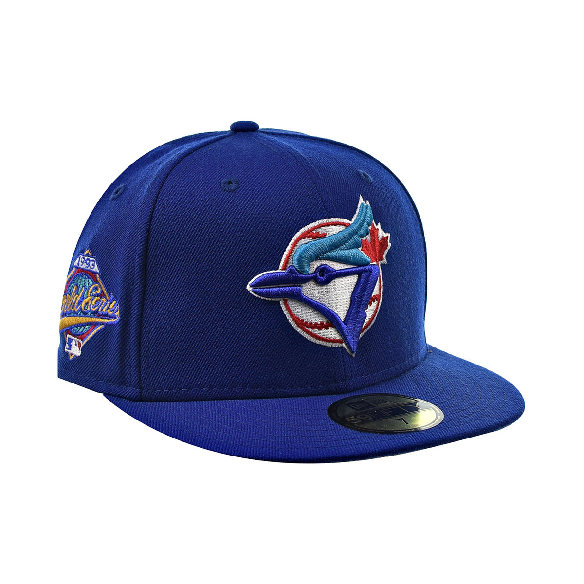 Toronto Baseball Hat Black New Era 59FIFTY Fitted Black / Light Royal Blue | Scarlet | Navy / 7 3/4