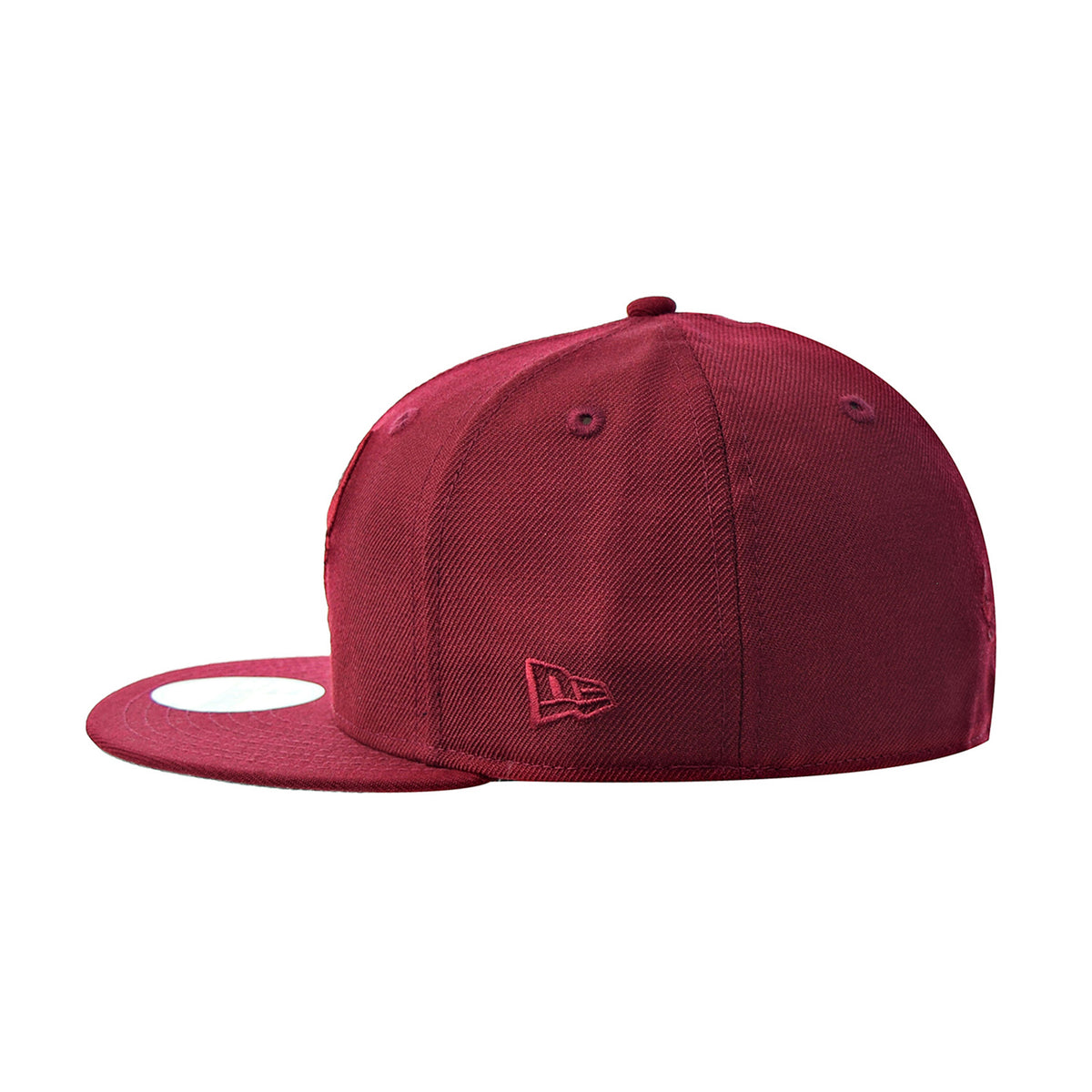 New Era 59FIFTY-BLANK Solid Burgundy Fitted Hat