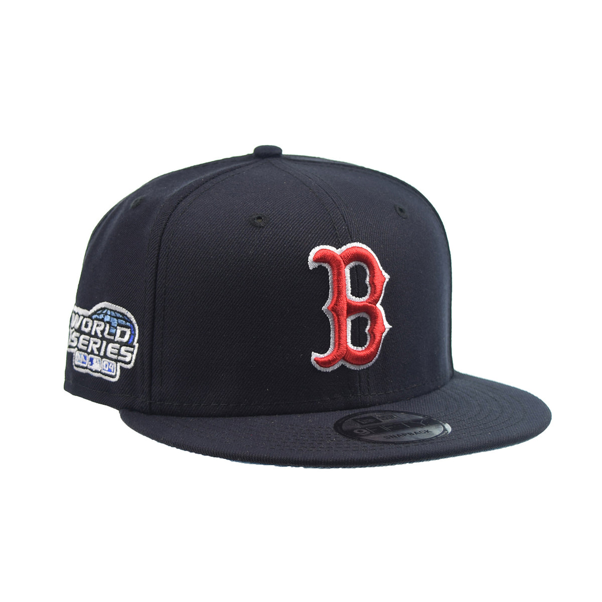New Era Boston Red Sox World Series Men's Snapback Hat Navy-Light Blue