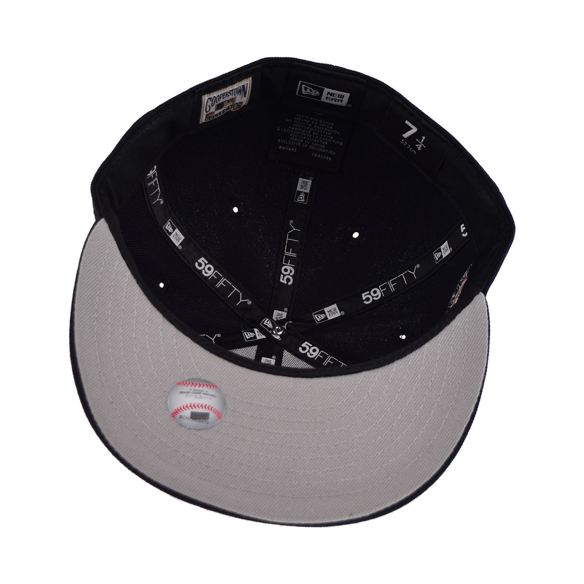 New Era New York Yankees 27 World Series Titles 59Fifty Men's Fitted Hat Navy