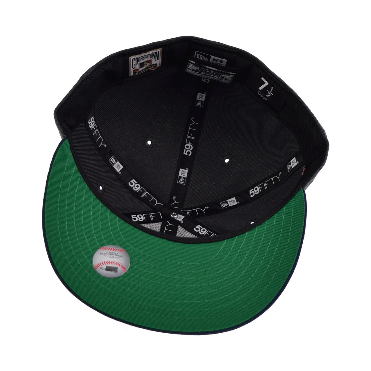 New Era Toronto Jays 1993 World Series 59Fifty Men's Fitted Hat Graphite-Ocean