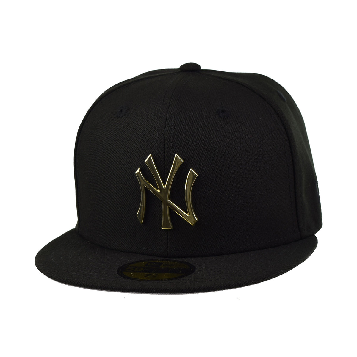 Men's New Era Black/Gold York Yankees 59FIFTY Fitted Hat