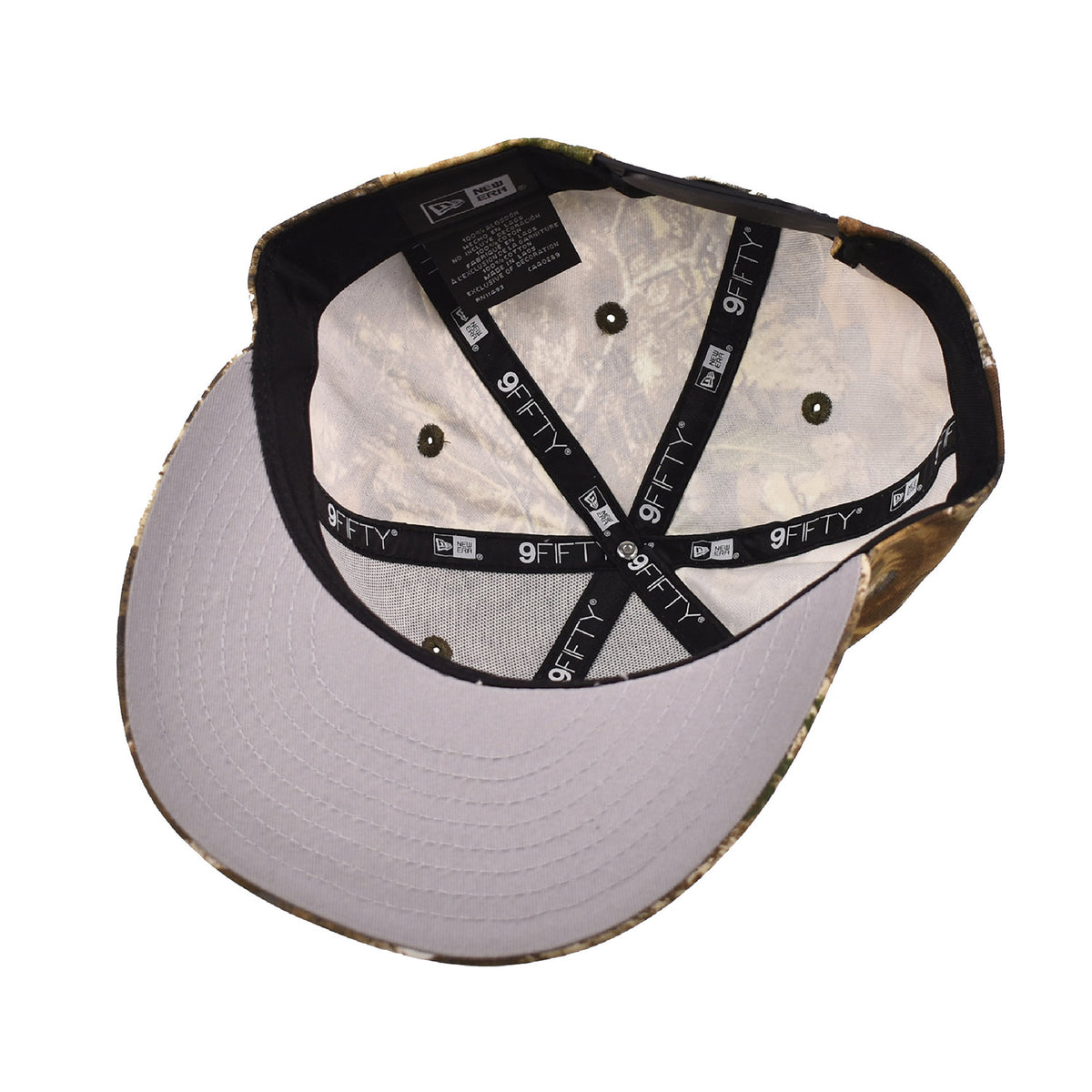 New Era Long Island 9Fifty Men's Snapback Hat Real Tree Camo