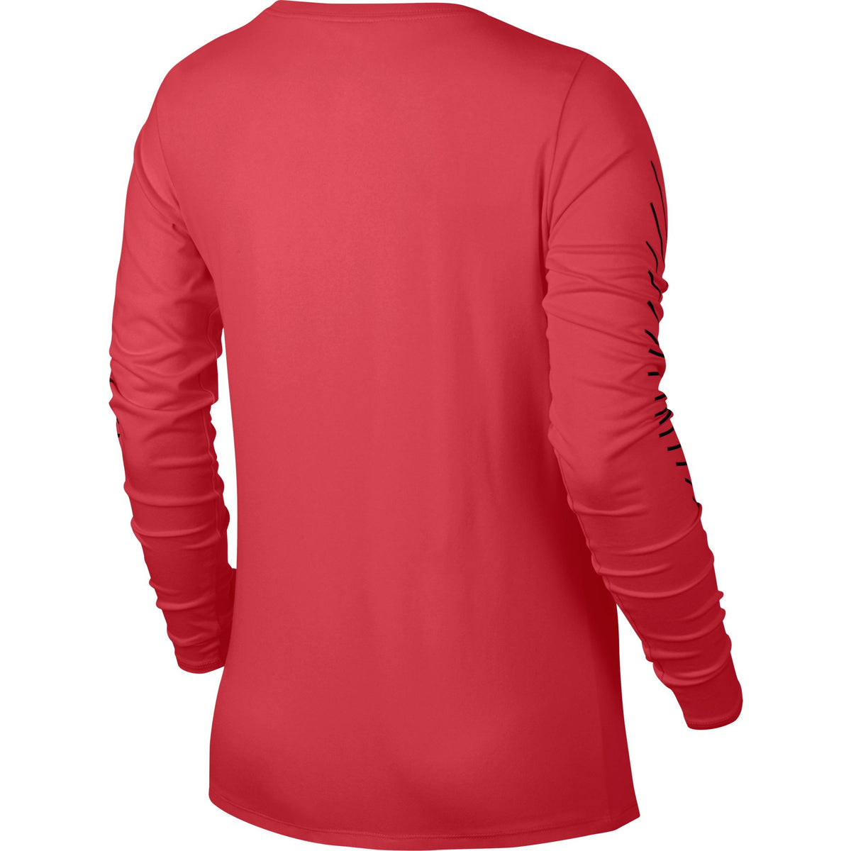 Nike Women's Legend Long Sleeve T-Shirt Black/Red
