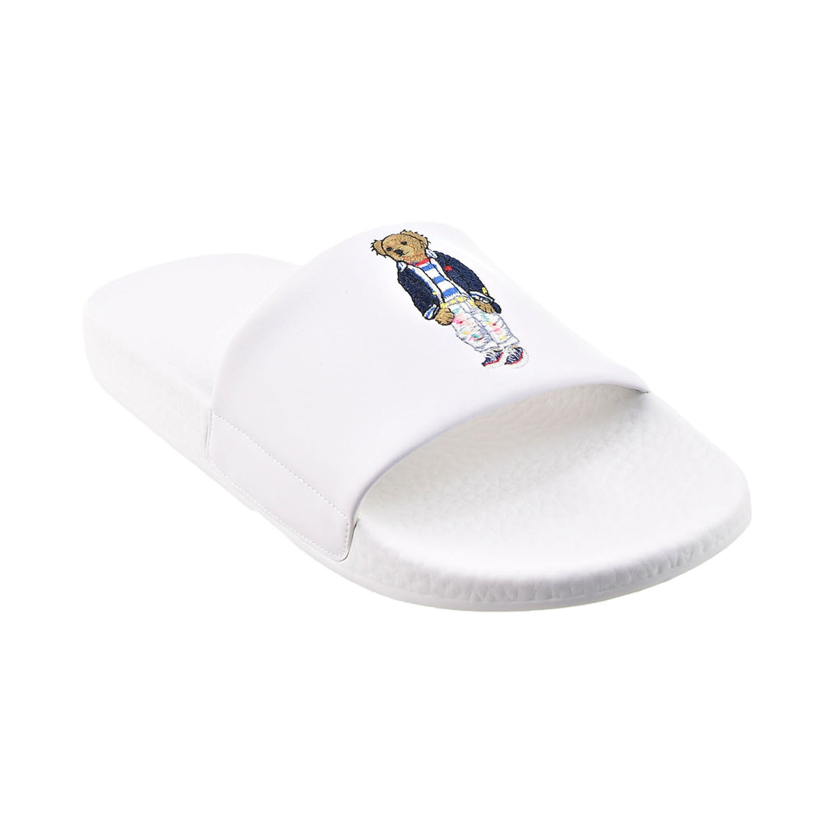 White ralph fashion lauren sliders