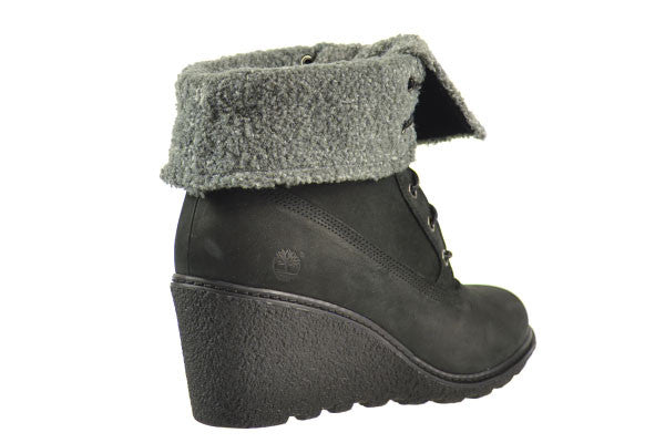 iets als wandelen Timberland Earthkeepers Amston Roll Top Women's Boots Black