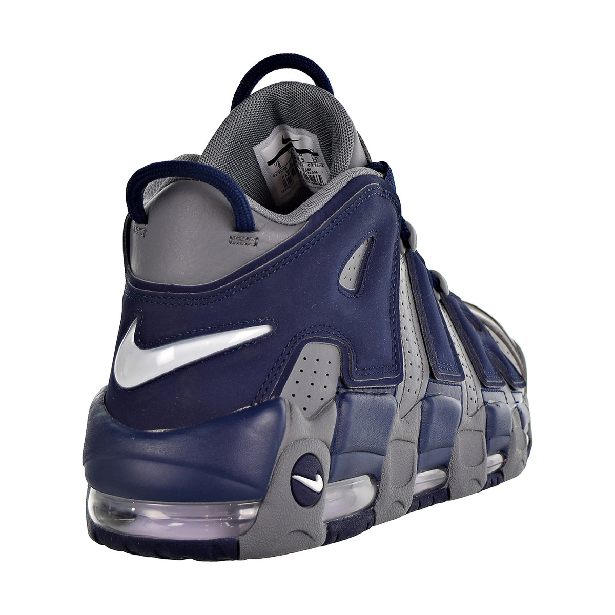 Nike Air More Uptempo '96 Men's Shoes Grey-White-Navy