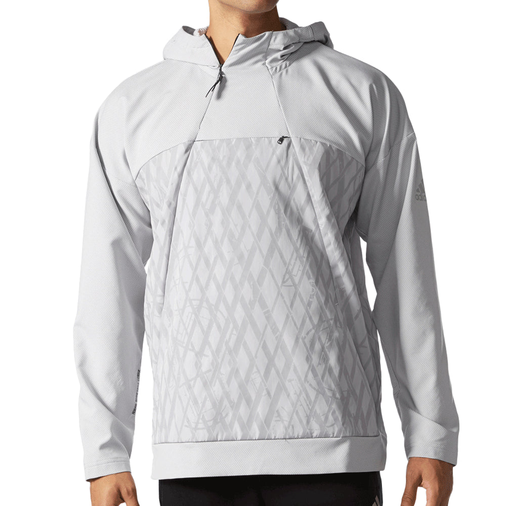 smal Samengesteld invoer Adidas Originals Ball 365 Men's Windbreaker Jacket Light Solid Grey/Bl