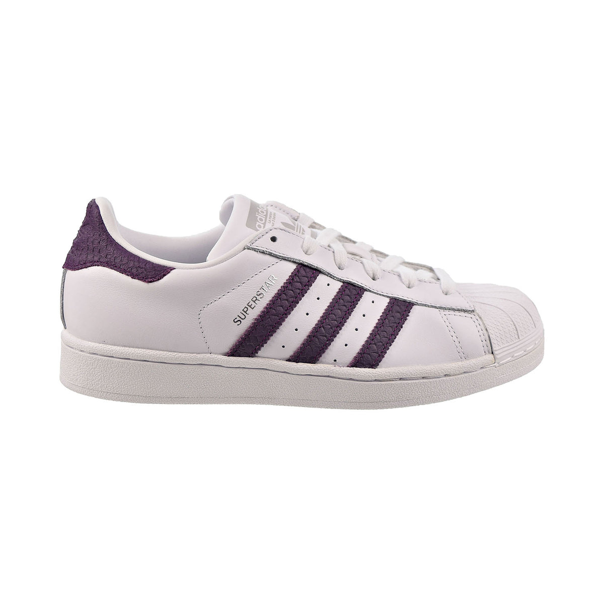 Adidas Superstar Women's Shoes Footwear White-Red Night-Silver Metalli