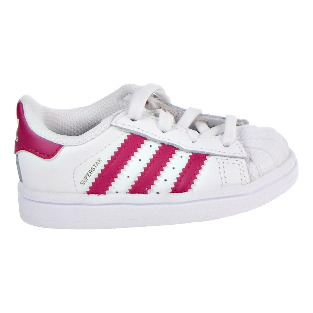 Adidas Superstar I Toddler's Shoes White/Pink Adidas Superstar I Toddler's Shoes White/Pink