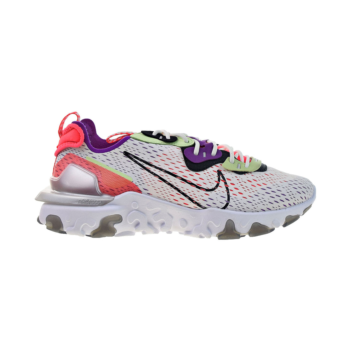 Nike React Vision Men's Shoes Summit White-Black-Barely Volt