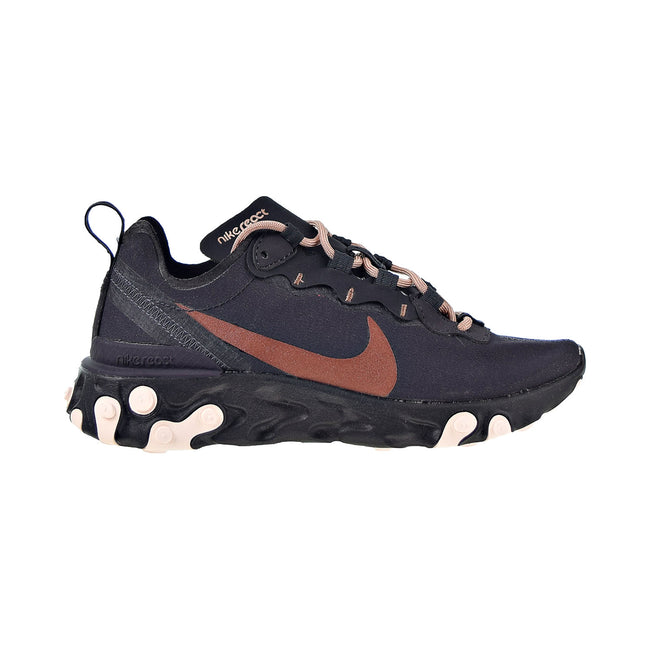 Nike React Element 55 Women's Shoes Oil Grey-Echo Pink
