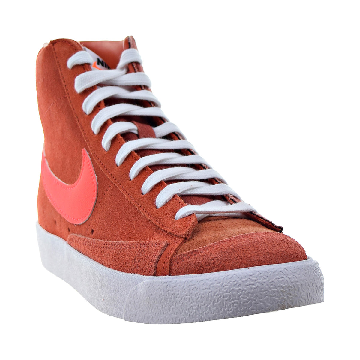 nike blazer orange suede