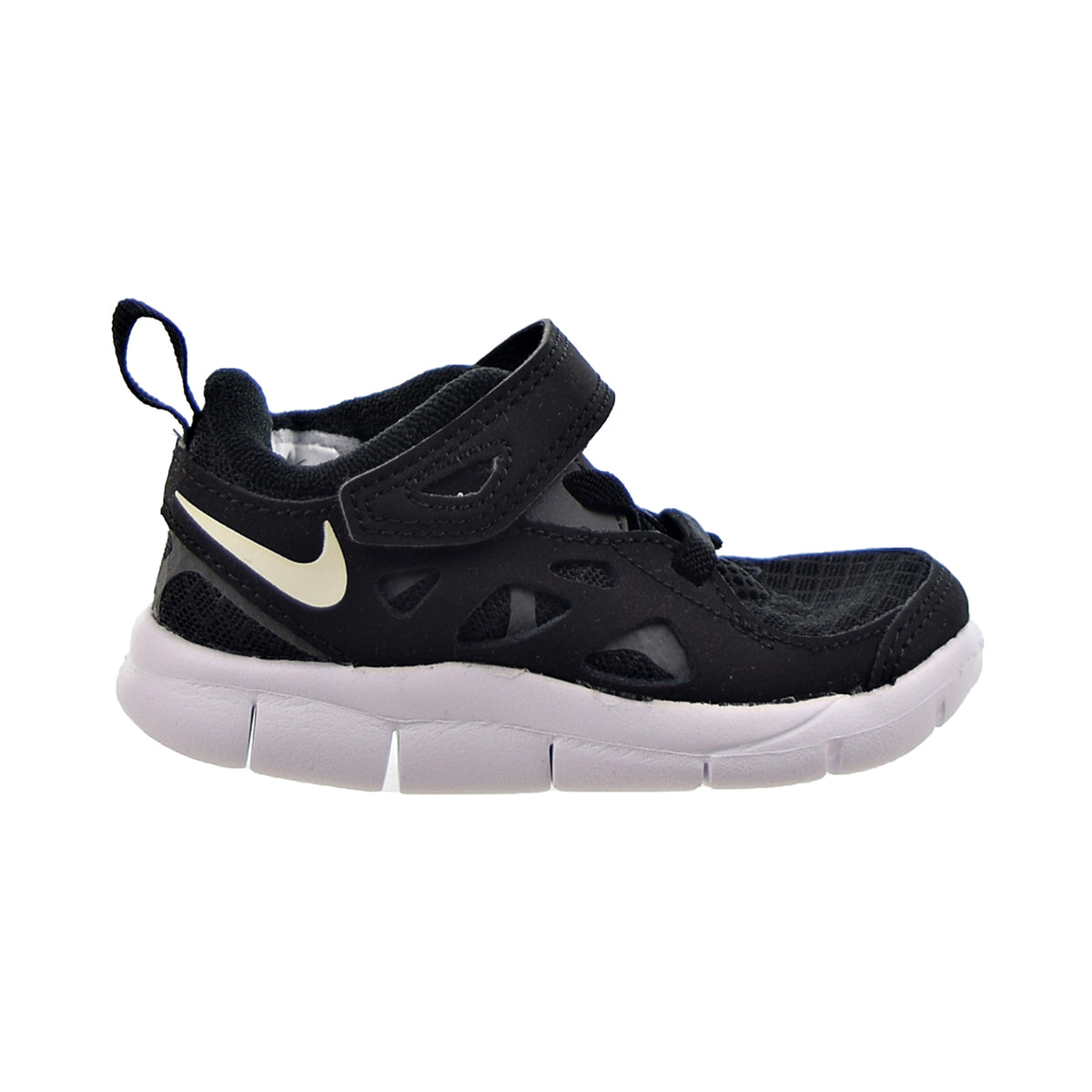 Catastrofaal ondergronds tyfoon Nike Free Run 2 (TD) Baby/Toddler's Shoes Black-White