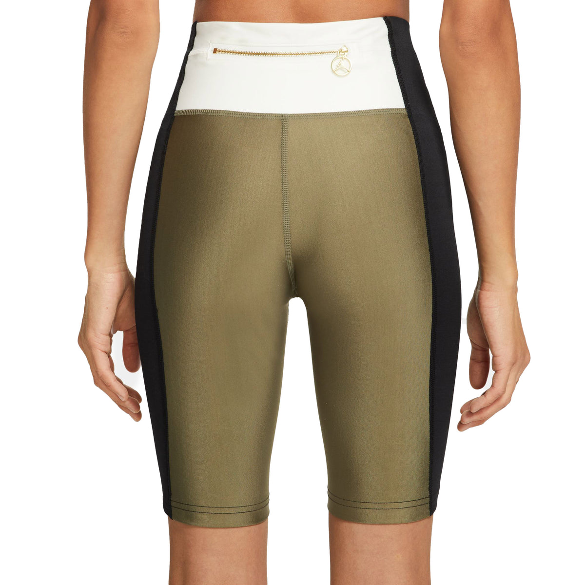 Air Jordan x Aleali May Women's Shorts Medium Olive-Black