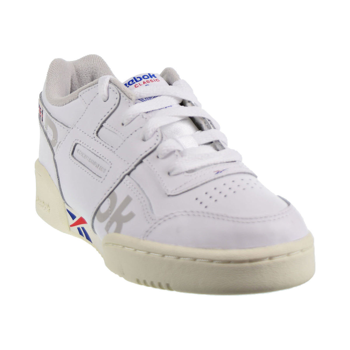 Reebok Workout Plus Altered Little Kids' Shoes White/Team Dark Royal/Red/Grey