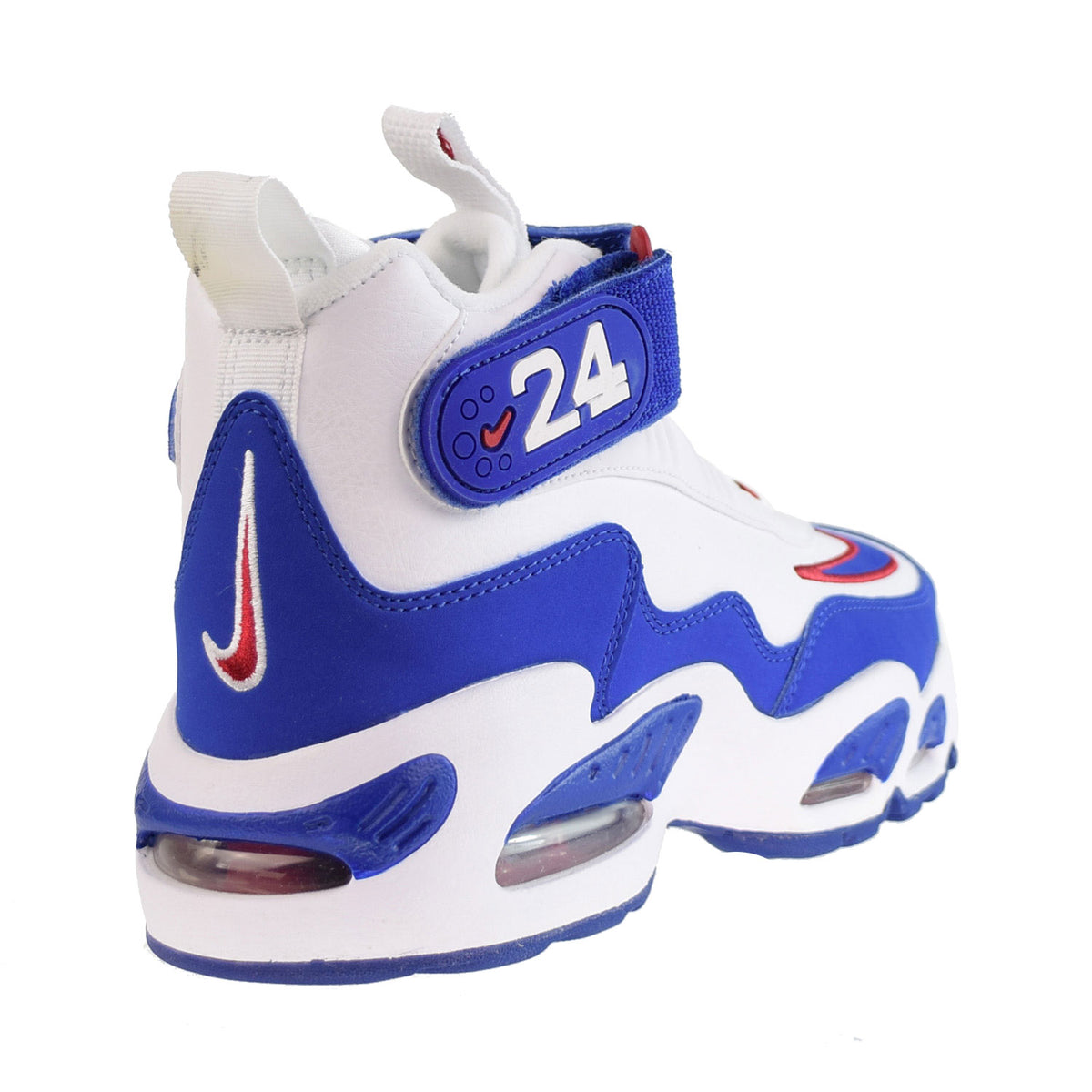 Nike Men's Air Griffey Max 1, White Royal Gym Red / 8