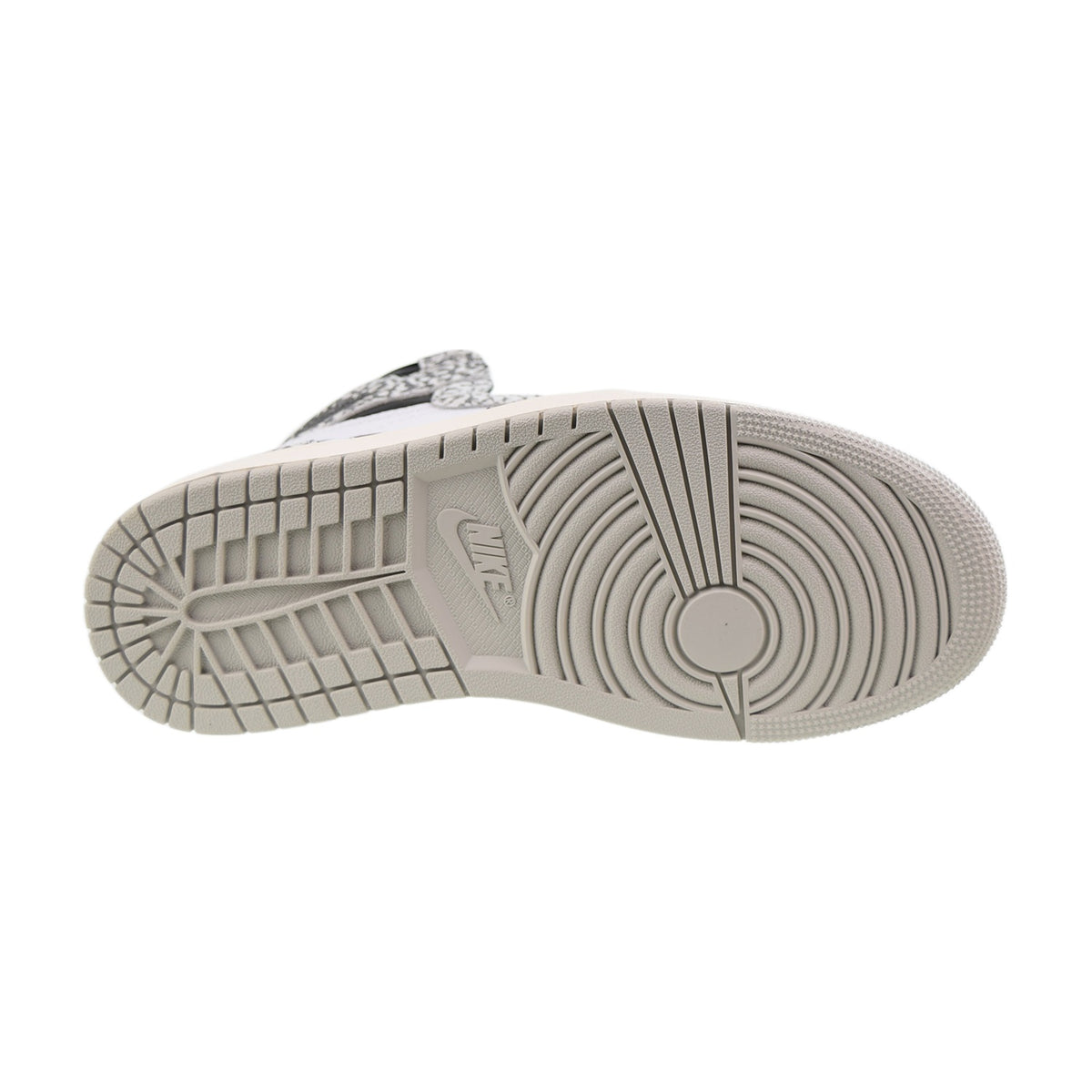 Jordan 1 Retro High OG Men's Shoes Tech Grey-Muslin-Black