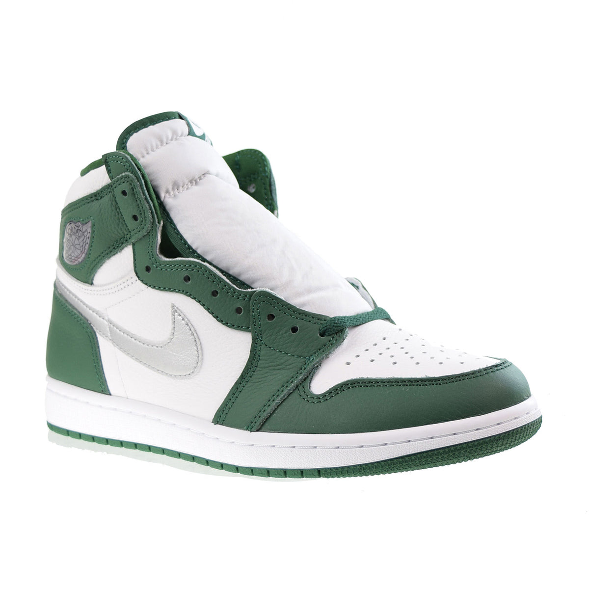 Air Jordan 1 Retro High OG GS Size outlet 4 Y Gorge Green/Metallic Silver 575441 303