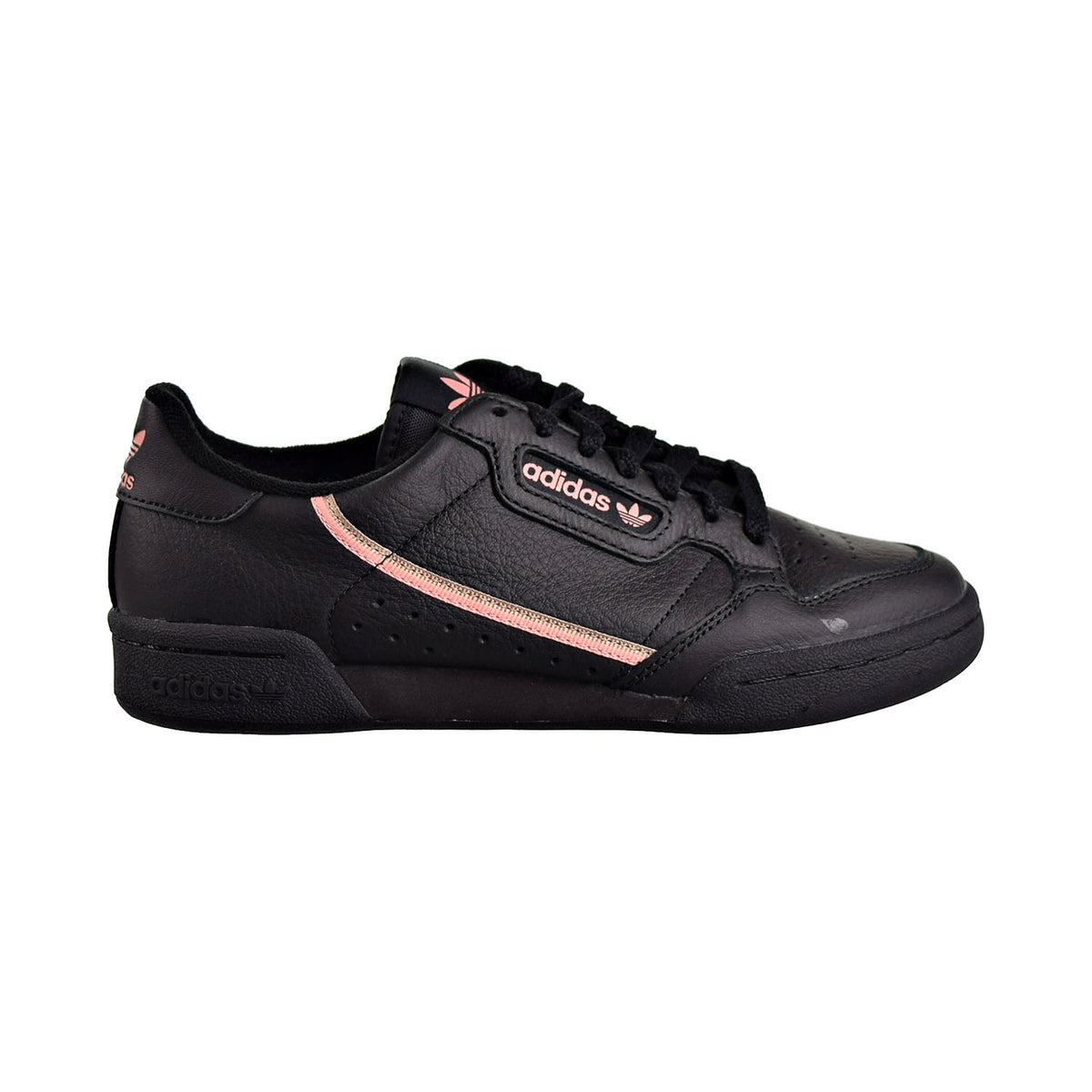 Adidas Continental 80 Women's Shoes Core Black/Trace Pink/Copper Metal