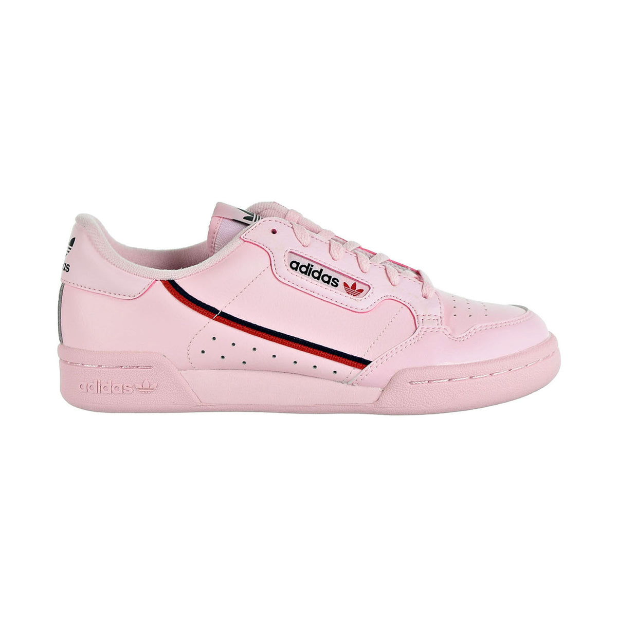 Adidas Continental 80 Big Kids Shoes Pink/Scarlet/Collegiate Nav