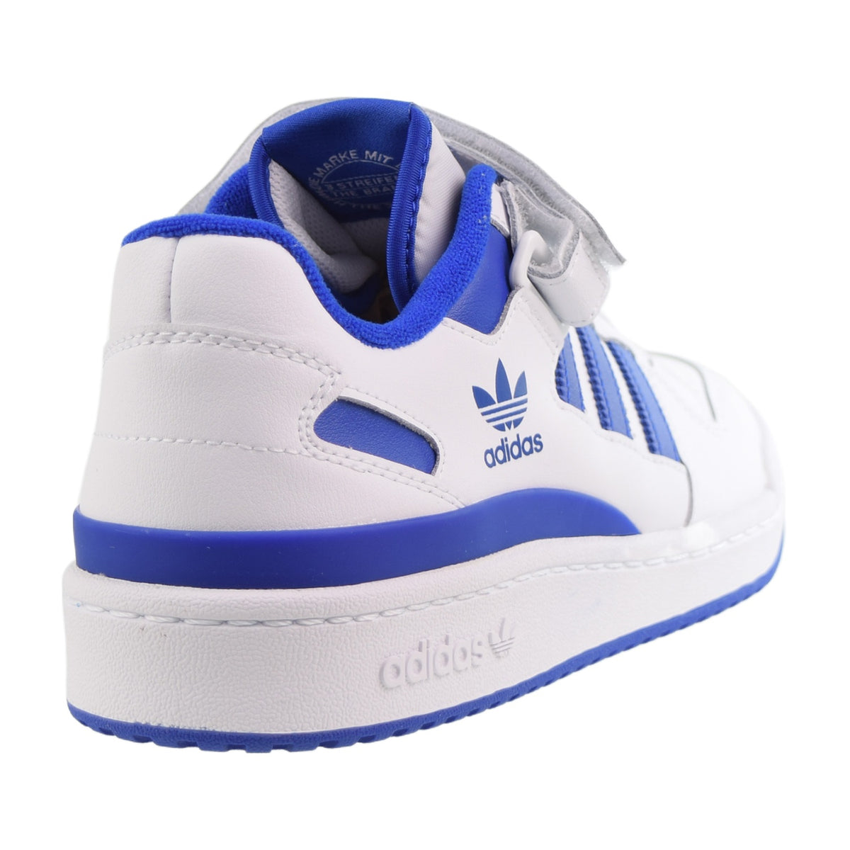 Adidas Men's Superstar Trefoil Shoes - Cloud White / Royal Blue — Just For  Sports