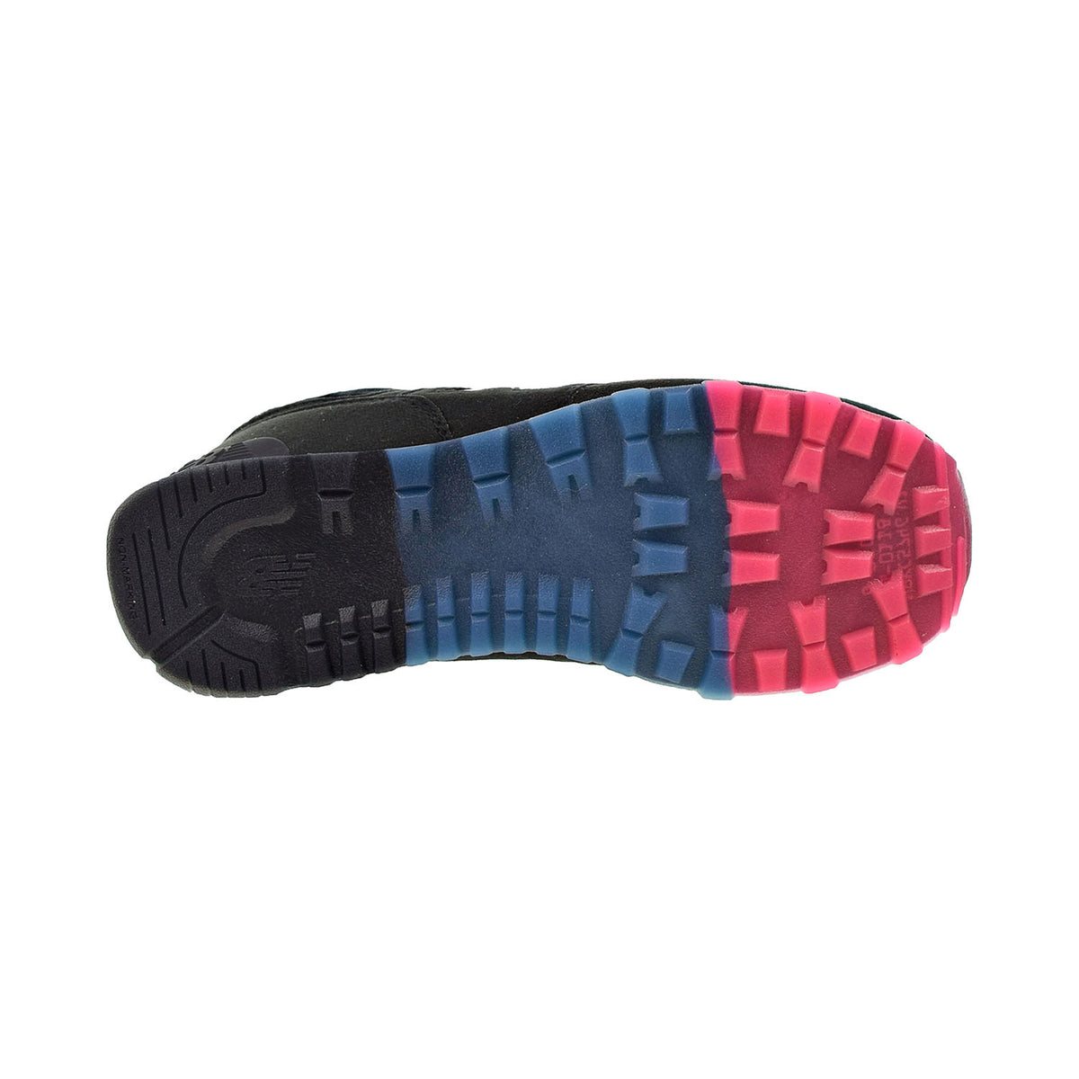 New Balance 574 Big Kids' Shoes Black-Blue-Pink