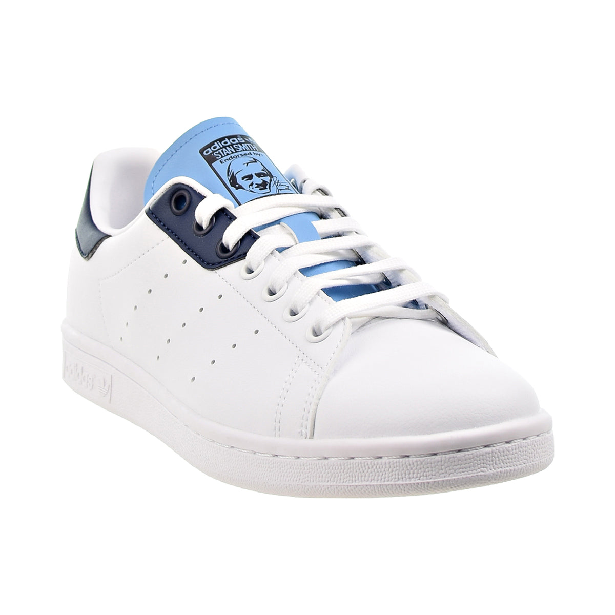 Adidas Stan Smith Men\'s Shoes Cloud Blue Navy-Light White-Collegiate