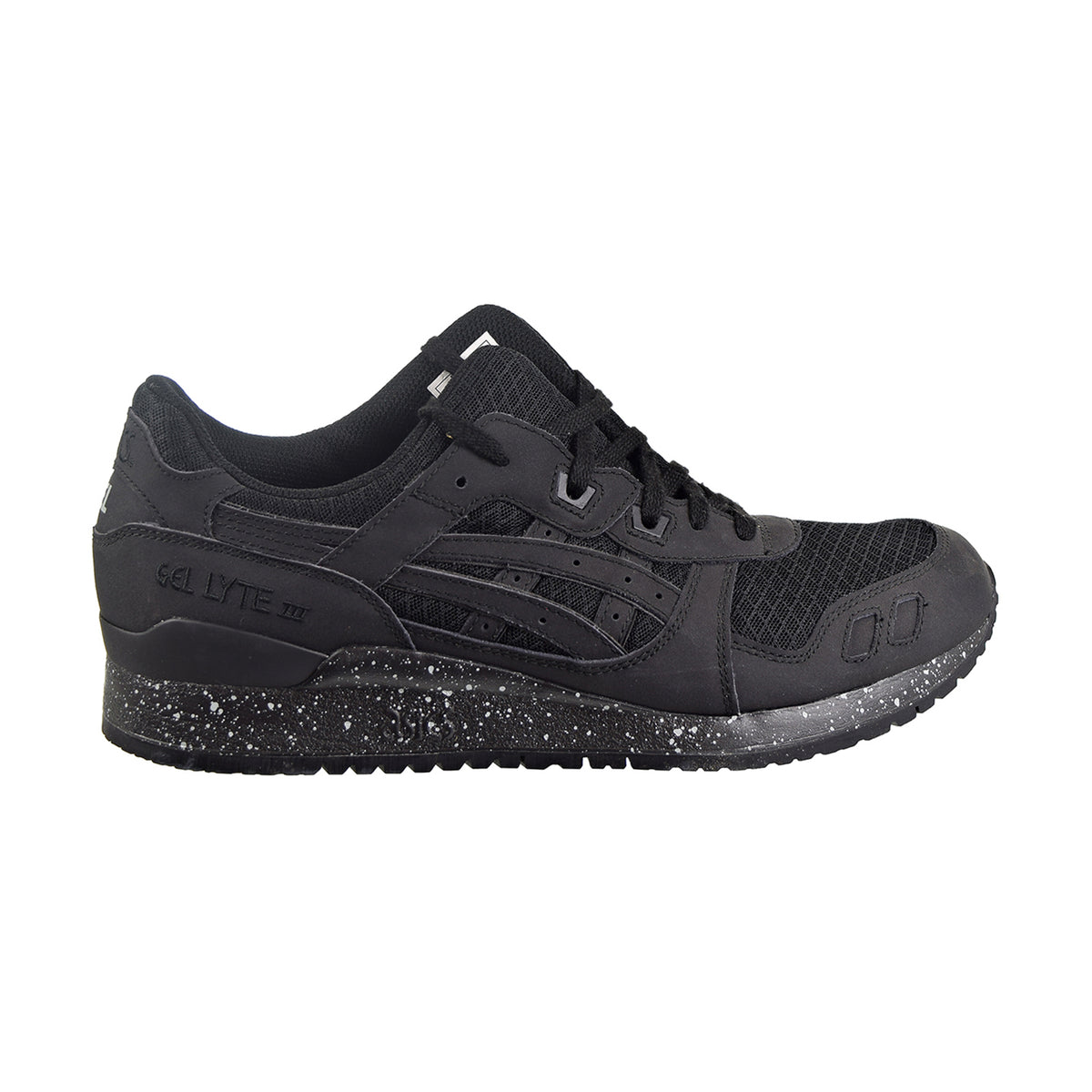  ASICS Men's Gel-Lyte III OG Shoes, 7.0, Black/Black