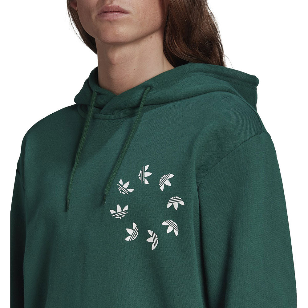 Adidas Adicolor Spinner Men's Hoodie Collegiate Green