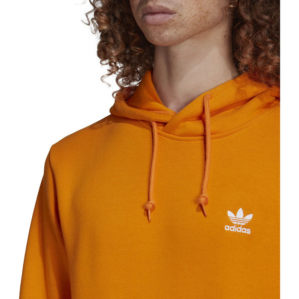 Adidas Bright Adicolor Essentials Orange Hoodie Trefoil Originals