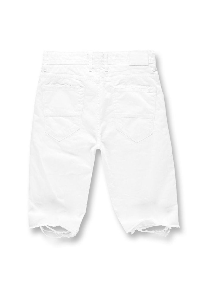 NEW YORK YANKEES RAW EDGE SHORTS- MENS BLACK