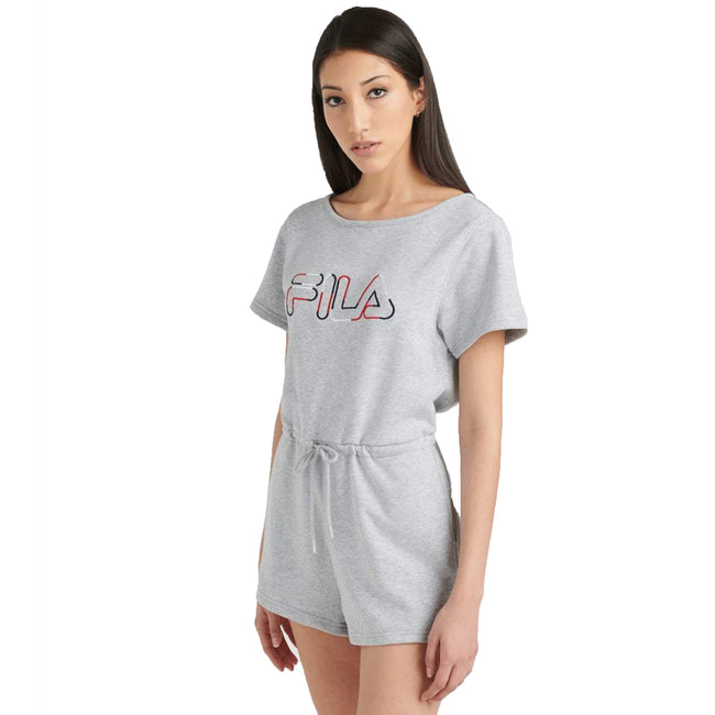 Fila Delaney Women's Romper Light Grey Marl