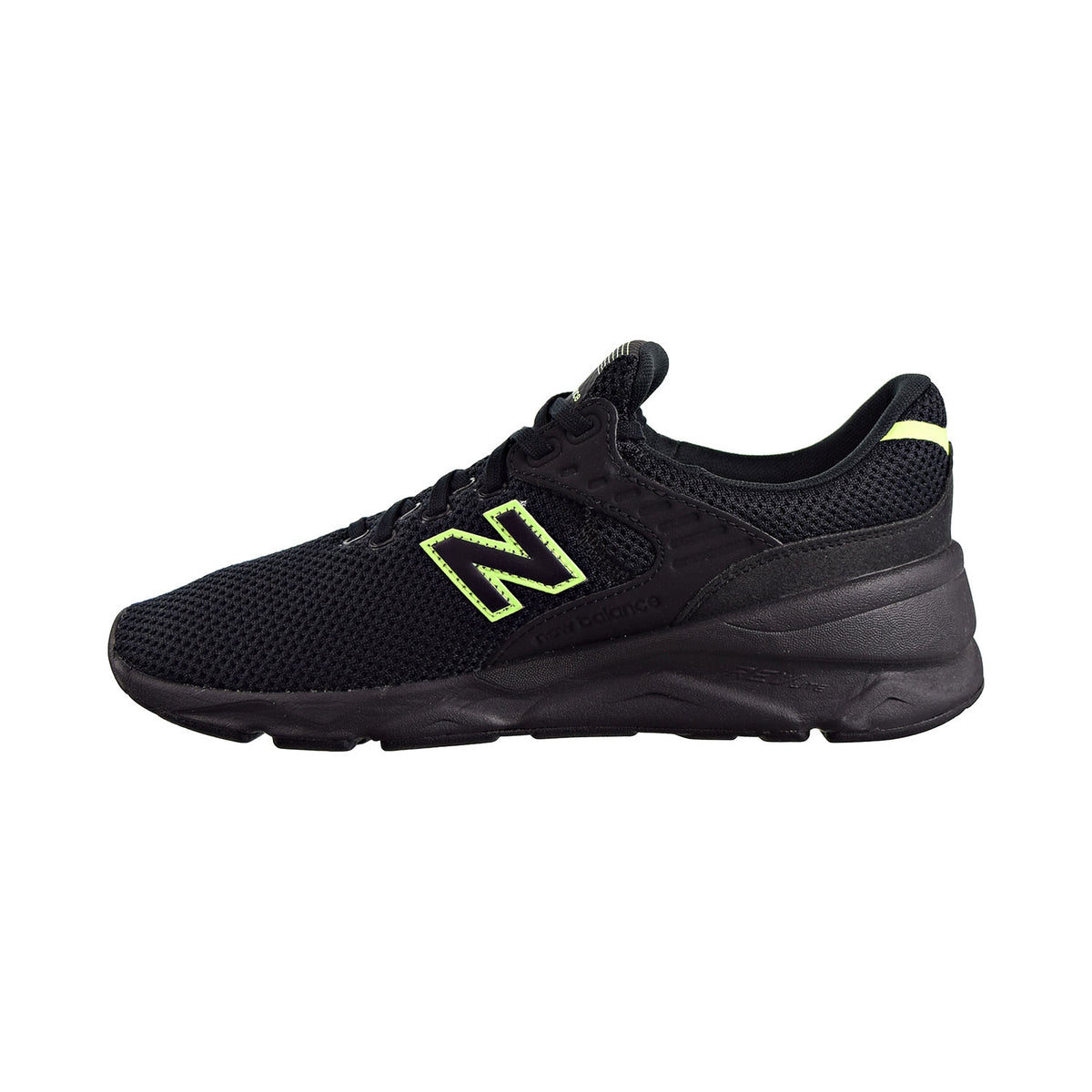 New Balance X-90 Men's Shoes Black/Bleached Lime Glo