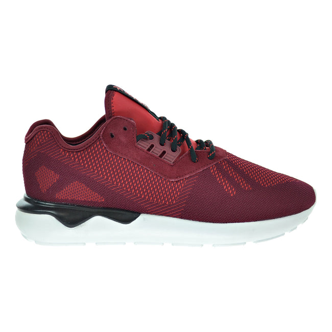 Adidas Tubular Runner Weave Men's Shoes Collegiate Burgundy/Black