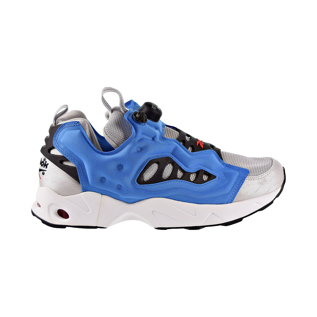 Reebok Instapump Fury Road Mens Shoes Steel/Echo Blue/Red Rush