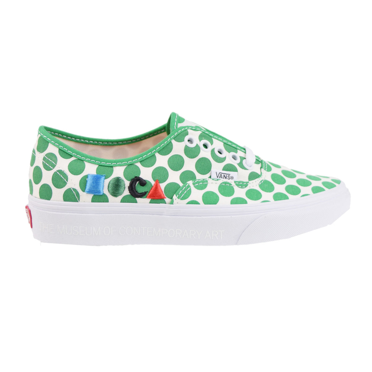 Incubus stressende Addition Vans X Moca Brenna Youngblood Authentic Men's Shoes White-Green