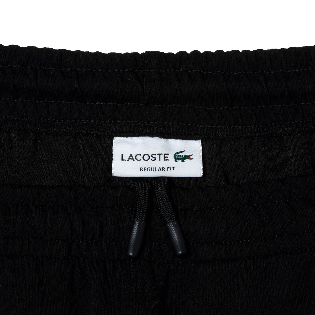 Lacoste Embroidered Regular Fit Men's Track Pants Black-Flash Yellow
