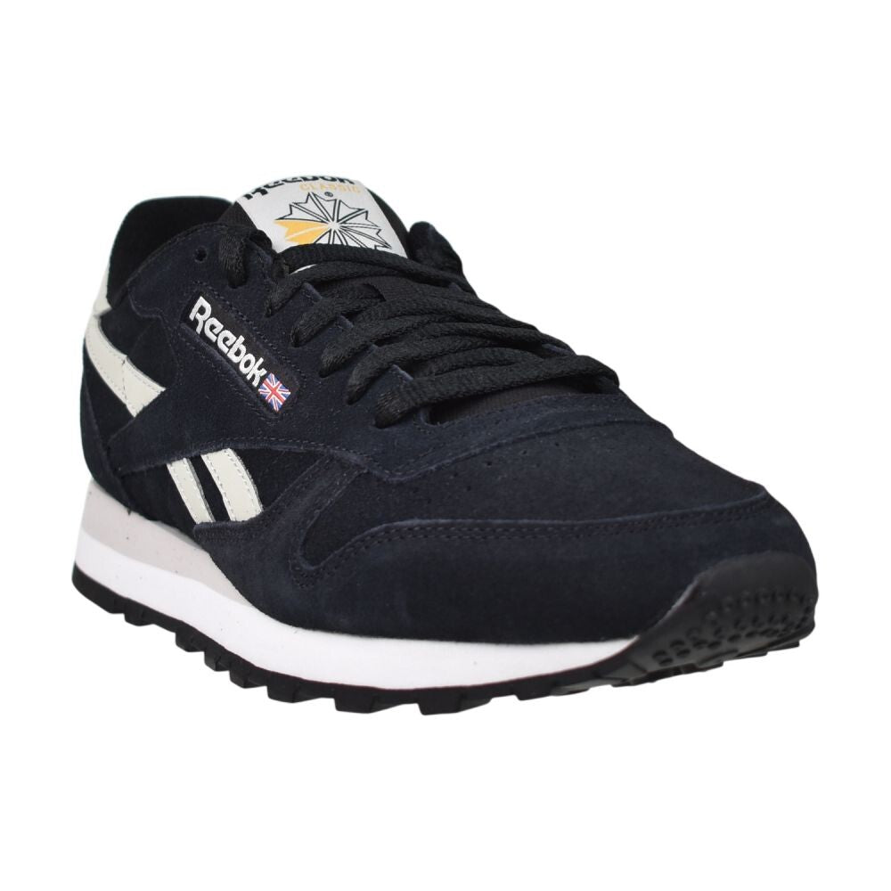 Reebok Classic Leather Men's Shoes Black/Steel Fog/Cherry 100032774