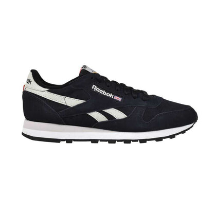 Reebok Classic Leather Men's Shoes Black/Steel Fog/Cherry 100032774