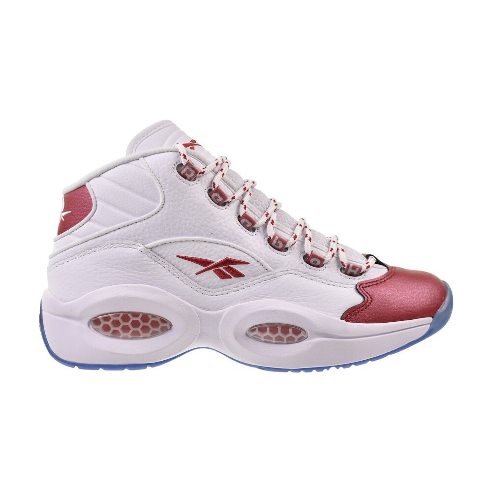 Reebok Question Mid Men's Shoes Footwear White/Vector Red 100074721