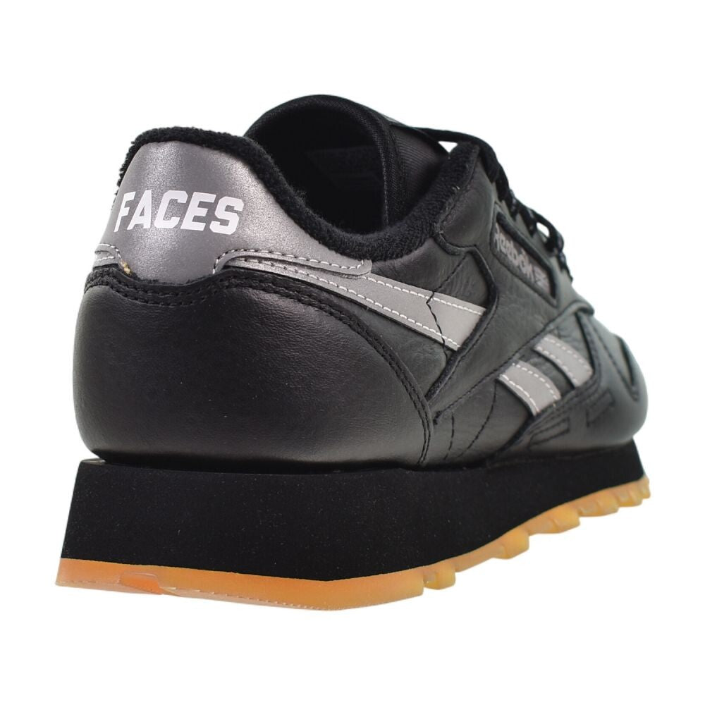 Reebok Classic Leather Places+Faces Men's Shoes Black/Silver 100201810