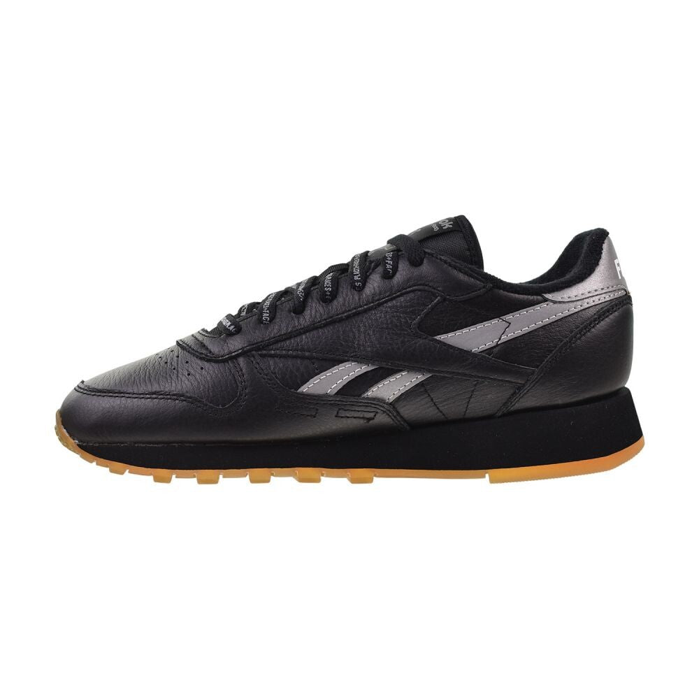 Reebok Classic Leather Places+Faces Men's Shoes Black/Silver 100201810