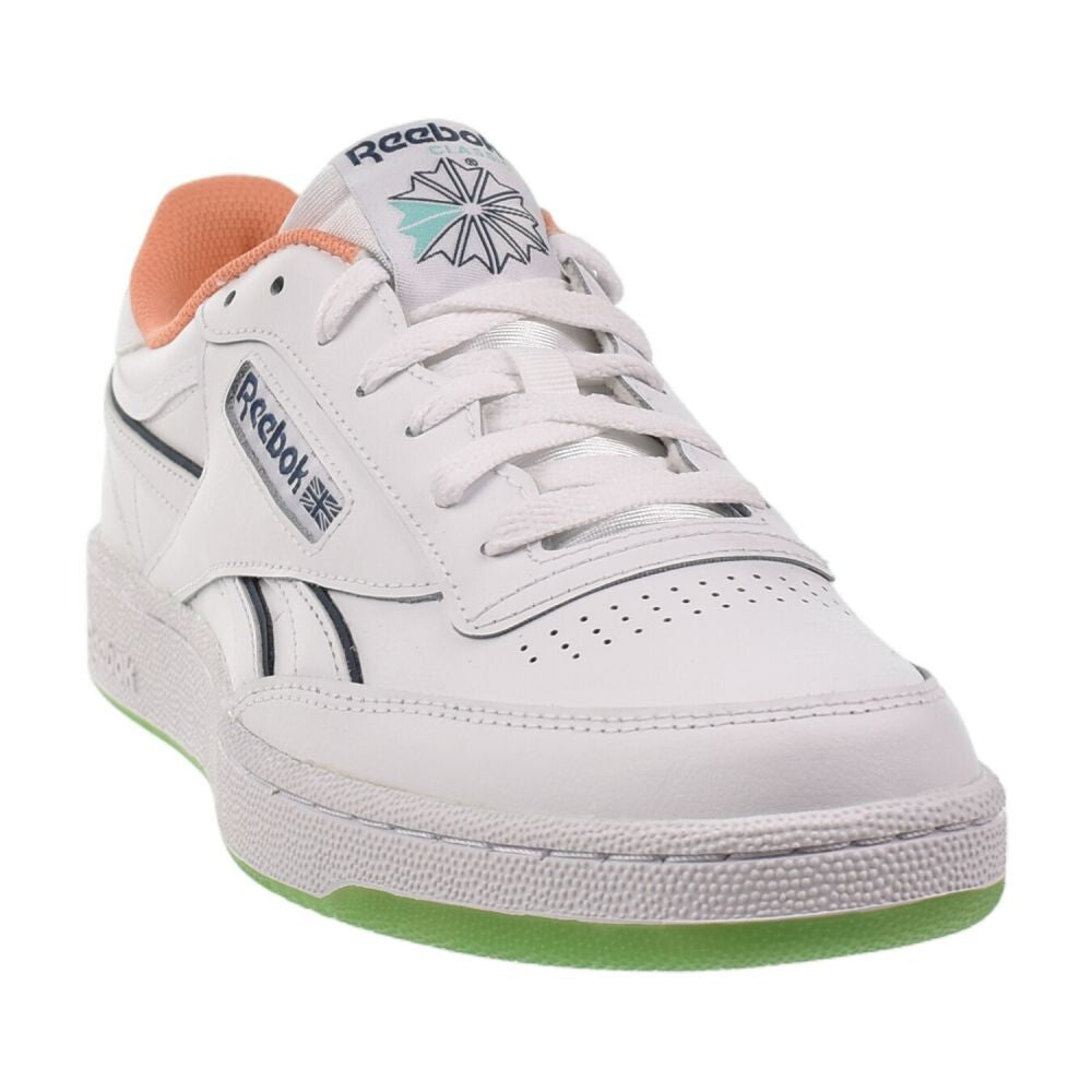 Reebok Club C Revenge Men's Shoes White/Aqua/Orange 100208995