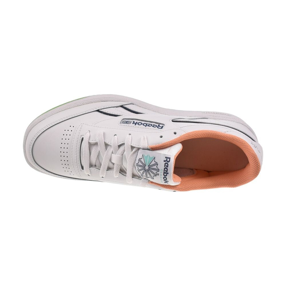 Reebok Club C Revenge Men's Shoes White/Aqua/Orange 100208995