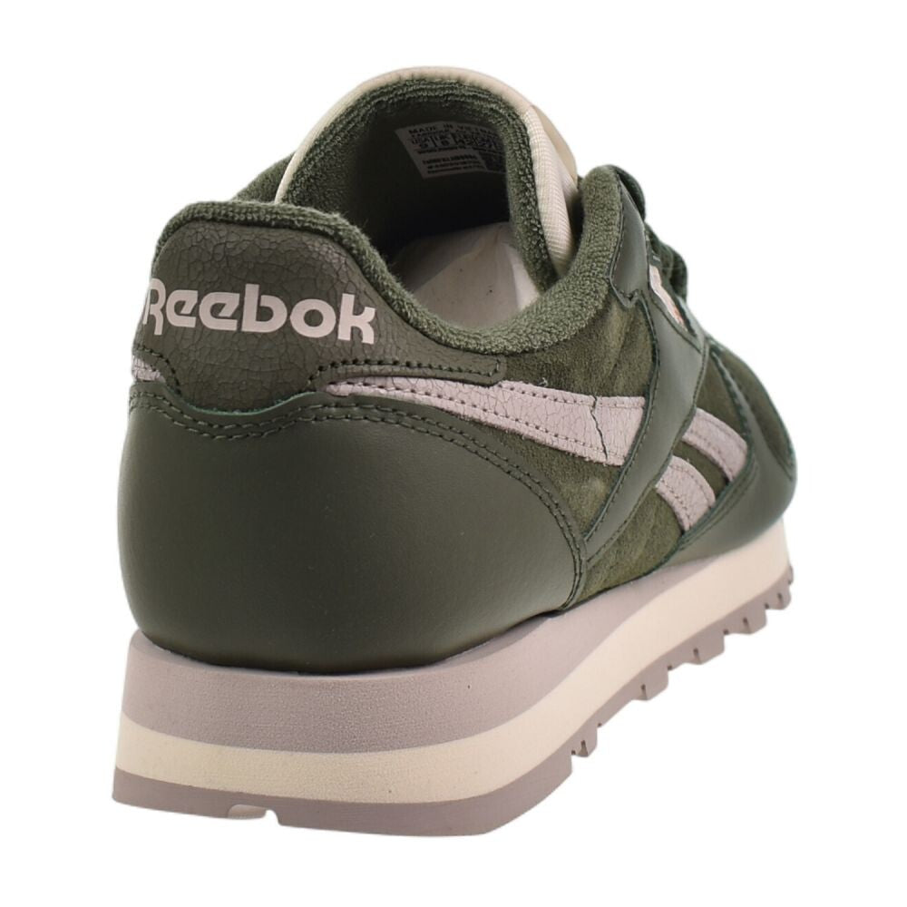 Reebok Classic Leather Men's Shoes Green/Green/Grey 100209517
