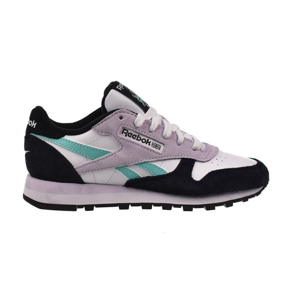 Reebok Classic Leather Women's Shoes White/Aqua/Black 100209565